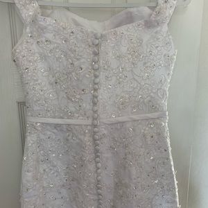 Shoulder off Wedding Dress